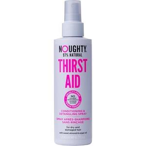 Спрей-кондиционер и распутывающий спрей Noughty Thirst Aid, 97% натуральный веганский уход за волосами, 200 мл