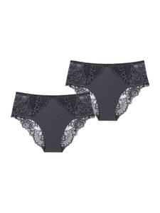 Трусы Triumph Maxislip Wild Peony Florale, цвет pebble grey