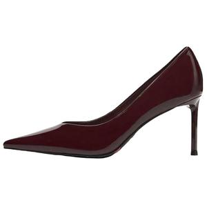 Staccato Туфли на тонком каблуке 7,5 см, цвет «черная роза/красная роза», женские
