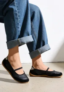 Спортивные складные балетки barefoot cutout dowelling malava Gioseppo, Black