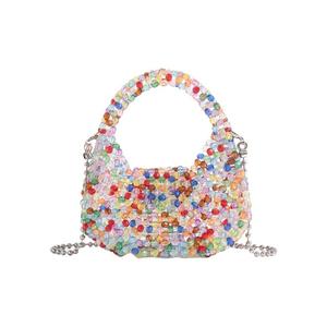 PAYOT Плечевая сумка ABS, кроссбоди, женская сумка мультиколор/silver