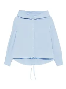 Рубашка с капюшоном Circolo 1901, синий