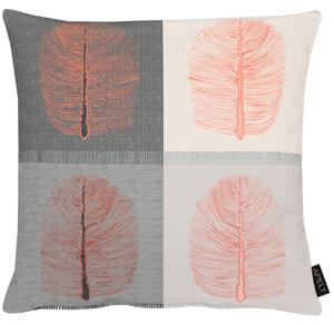 Декоративная подушка 45/45 см Apelt, белый/красный/серый