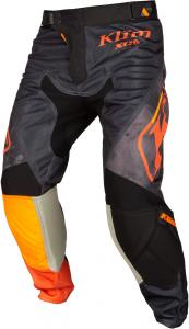 Брюки для мотокросса Klim xc lite с защитой от коррозии, Gray/Orange