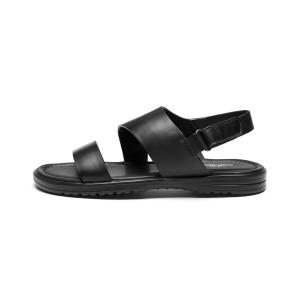 Пляжные сандалии мужские черно-коричневые J.BENATO, темно-коричневый