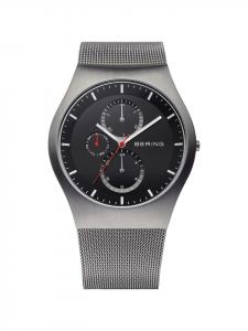 Bering Мужские аналоговые часы серебристого цвета