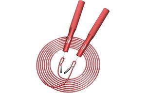 Фитнес-тренировка неучтенная скакалка kids PU+Steel Wire Rope, сплав контроллер длина шнура 3m LINING, красный