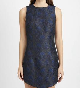 Виктория мини-платье в черно-синем цвете En Saison