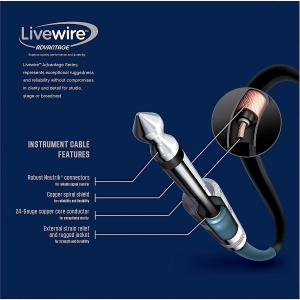 Livewire Advantage, 8-канальный разъем Snake D-sub на XLR, 10 футов, черный