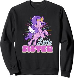 Толстовка My Little Pony: A New Generation Pipp Petals Little Sister, черная