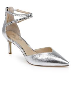 Женские вечерние туфли Emmi Jewel Badgley Mischka, Silver Metallic
