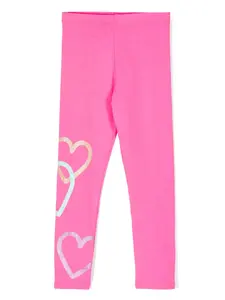 Леггинсы с принтом Billieblush, розовый
