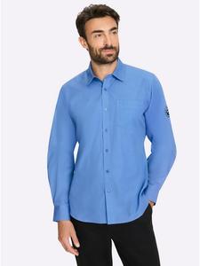 Рубашка с длинными рукавами, средне-синего цвета WITT WEIDEN