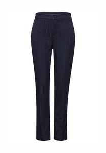 Брюки IM NADELSTREIFEN-LOOK Street One, темно-синий