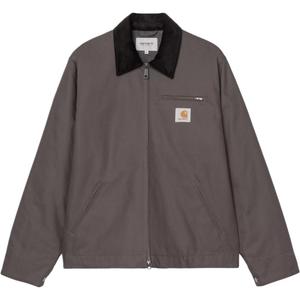 Carhartt WIP Хлопковая куртка с воротником из вельвета, Graphite/Black