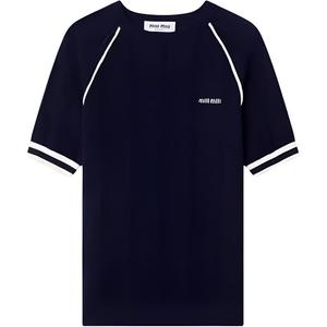 MIU MIU Топ женский синий