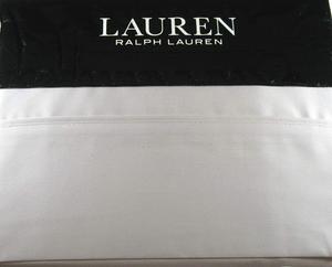 Ralph Lauren Комплект постельного белья, размер Queen (152x203 см), пододеяльник, простыня, наволочки, атлас из хлопкового сатина, опалово-серый
