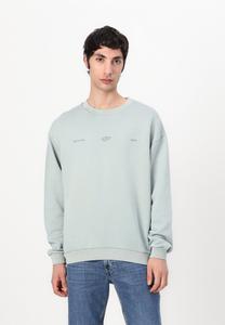 Толстовка ARKK Copenhagen BOXY CREW UNISEX, Ice Grey/Light Blue