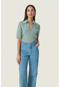 Поло Soaked in Luxury SPINA, Silver Blue/Light Blue