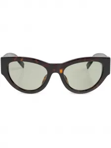 Солнцезащитные очки Cassandre SAINT LAURENT, коричневый