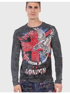 Функциональный лонгслив Cipo & Baxx, черный