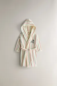 Детский велюровый халат с микки и минни ©disney Zara, желтый