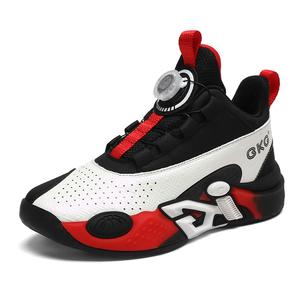 Амортизирующие устойчивые к истиранию дышащие баскетбольные кроссовки kids' BKG, белый