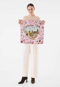 Шарф Codello TUCH, Rosa/Light Pink