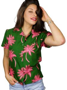 Блуза King Kameha Palmshadow, зеленый