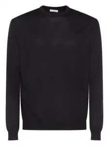 Кашемировый свитер с круглым вырезом Malo, синий