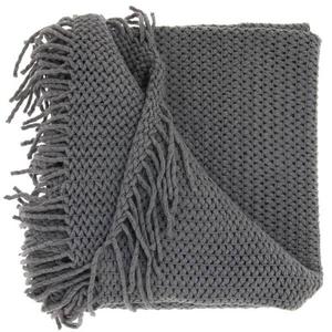 Покрывало Unique Living Kos, 152x1x127 см, серый