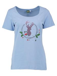 Футболка OS-Trachten Dolanu, цвет hellblau/bleu