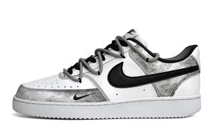 Кроссовки Nike Court Vision 1 Skateboard Shoes Men Low-Top Gray