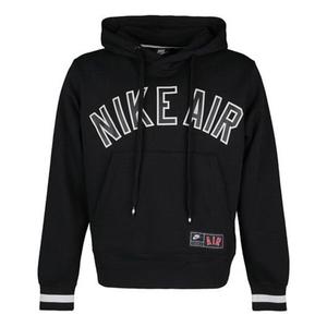 Толстовка Nike Air MENS Sportswear Casual Logo Print Fleeced Black, черный
