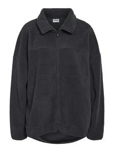 Флисовая куртка Noisy may NMCOZY, темно-серый