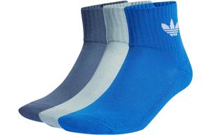 Носки унисекс Adidas Originals, цвет 3 pairs (blue + magic gray + navy blue)
