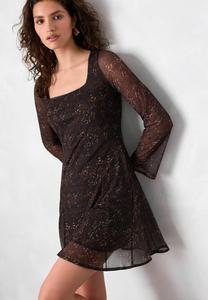 Платье Next TALL, Brown/Animal Print/Brown