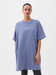 Платье оверсайз с логотипом Gap, синий