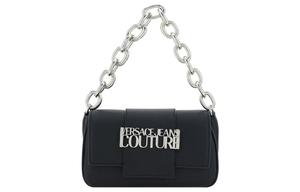 VERSACE JEANS COUTURE Полиэстеровая женская сумка через плечо черная