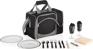 Корзина-холодильник для пикника Picnic Time Малибу, черный