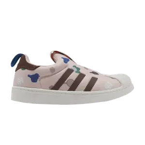 Кроссовки adidas LEGO x Superstar 360 C 'Allover Print - Wonder Quartz', розовый