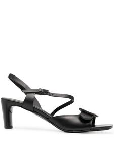 Босоножки с квадратным носком Del Carlo, черный