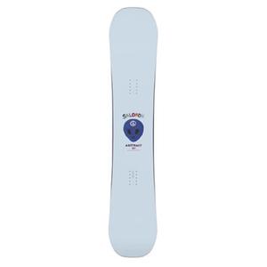 Сноуборд Unisex 24 ABSTRACT Equipment, Freestyle, Ski Jumping SALOMON, белый синий