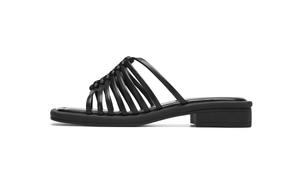 AOKANG Тапочки-слайды женские черные