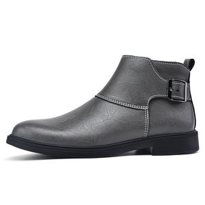 XIMO BULL Черно-серые мужские ботинки, цвет Gray