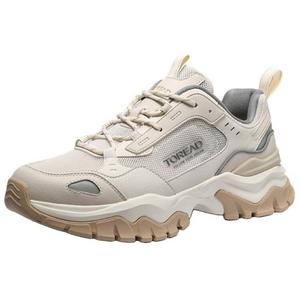 Кроссовки для походов / треккинга мужские с низким верхом бежевый бежевый Toread
