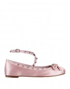 Балетки Valentino Garavani, розовый