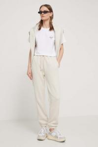 Хлопковая футболка Herschel, белый