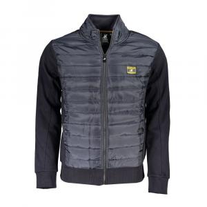 Синяя хлопковая куртка U.S. Polo, синий