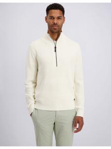 Pierre Cardin Вязаный свитер жемчужно-белого цвета